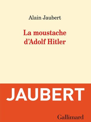 cover image of La moustache d'Adolf Hitler et autres essais